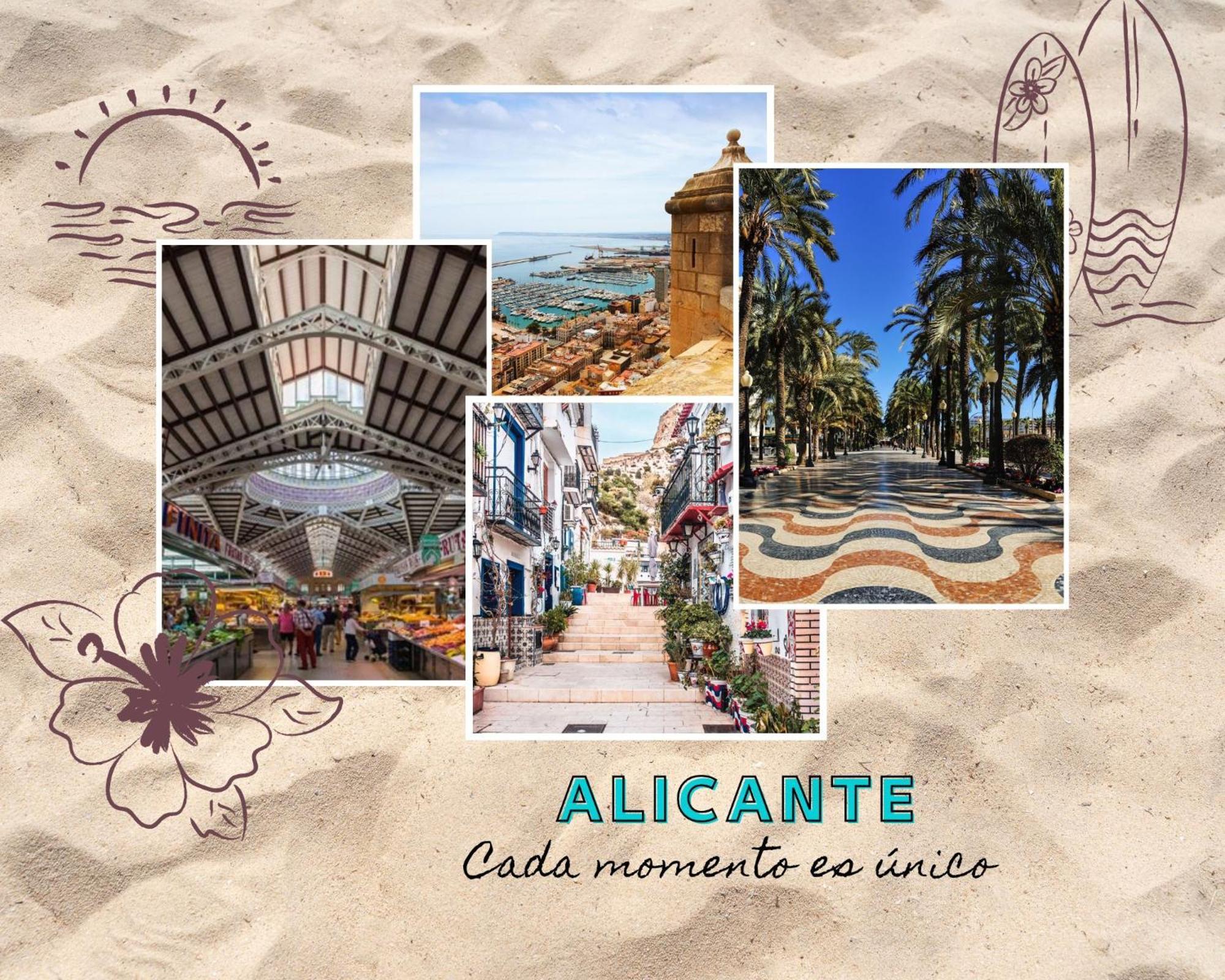 Charming Duplex - Historic Center - 7Min To Beach Alicante Eksteriør billede